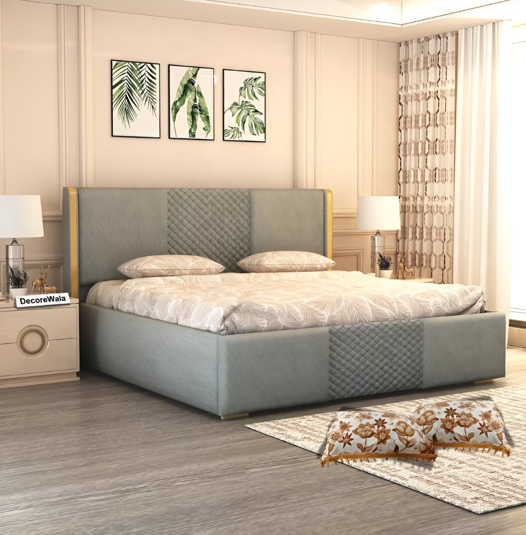 Premium Upholstered Bed With Storage