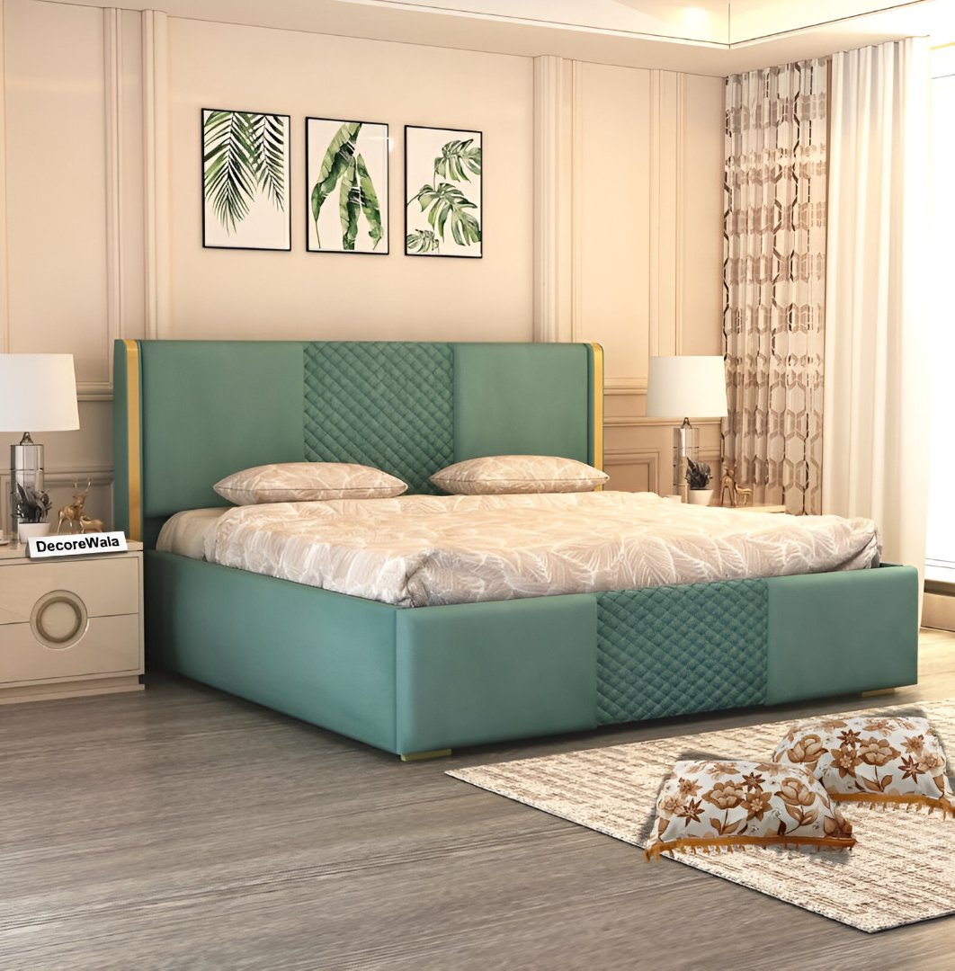 Premium Upholstered Bed With Storage