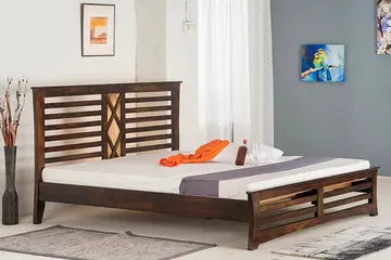 Lumbora Solid Wood Bed from Home
