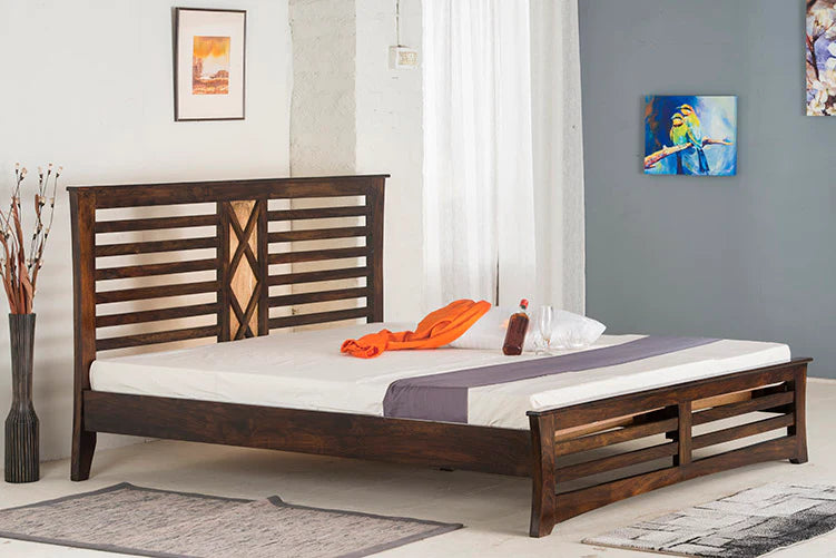 Lumbora Solid Wood Bed from Home