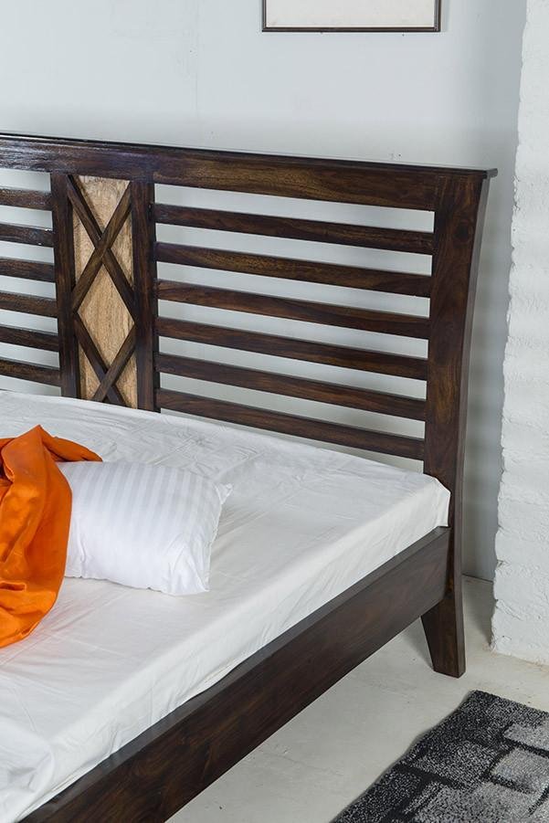 Lumbora Solid Wood Bed from Home