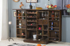 Solid Wood Brass Royale Bar