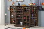 Solid Wood Brass Royale Bar