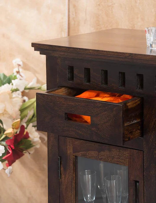 Solid Wood Kuber Bar Modern Style Bar