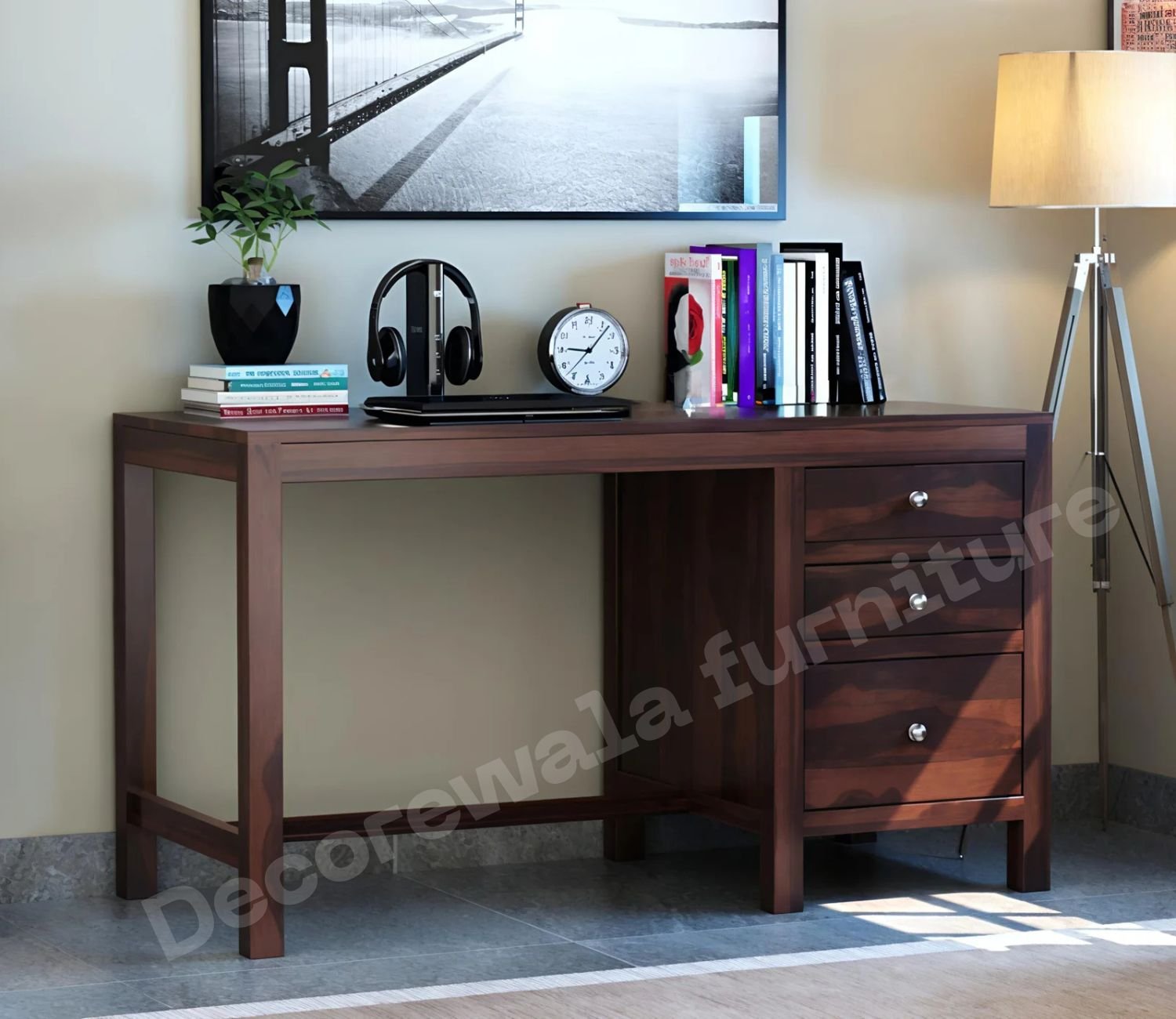 Cedarglow Study Table With Three Drawers