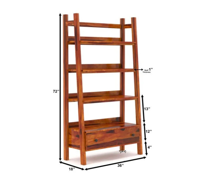 Booklyn Wooden Bookshelf