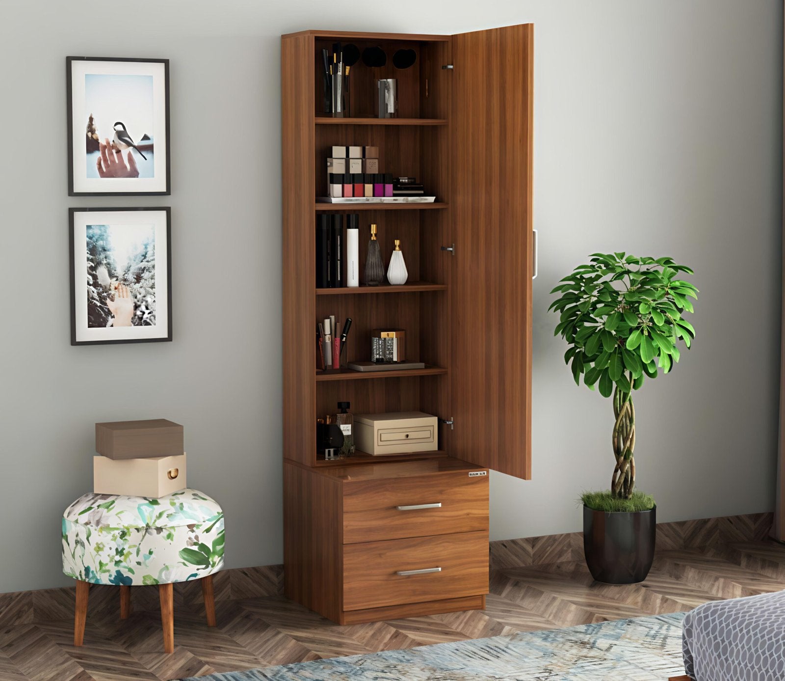 Glowyn Dressing Table With Storage