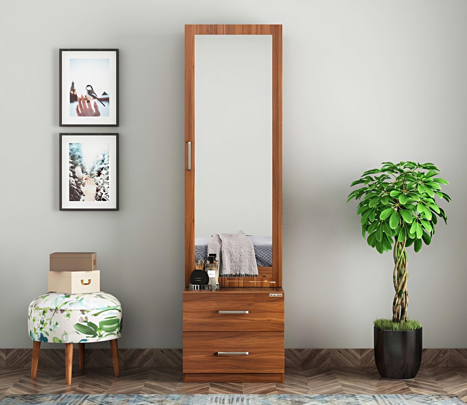 Glowyn Dressing Table With Storage