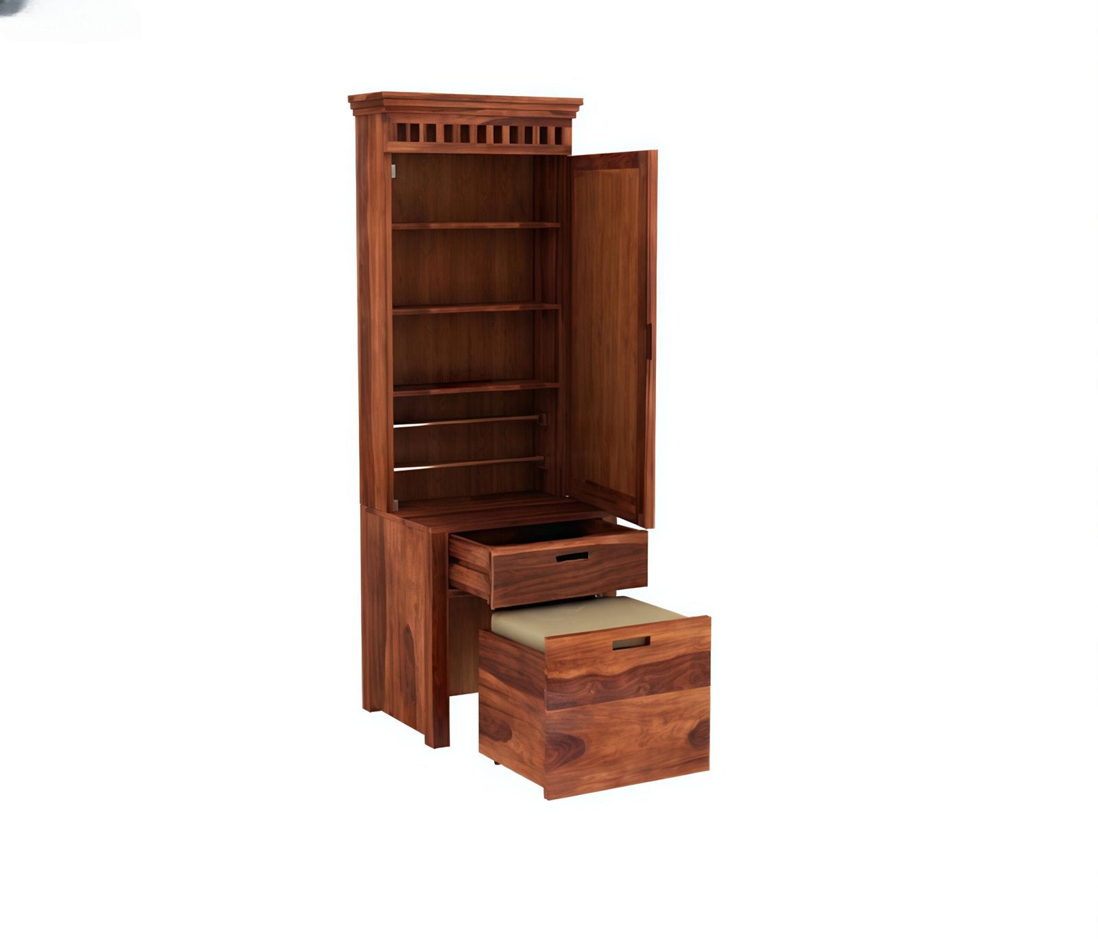 Sonavia Dressing Table With Storage Stool
