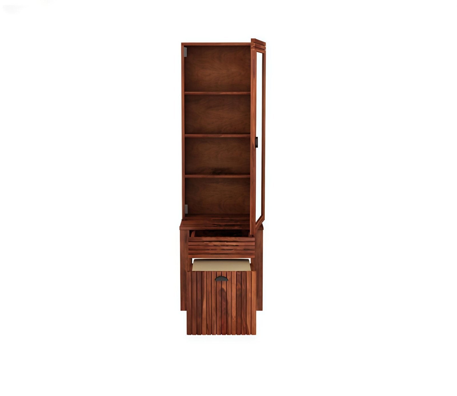 Velvetra Dressing Table with Stool and Storage