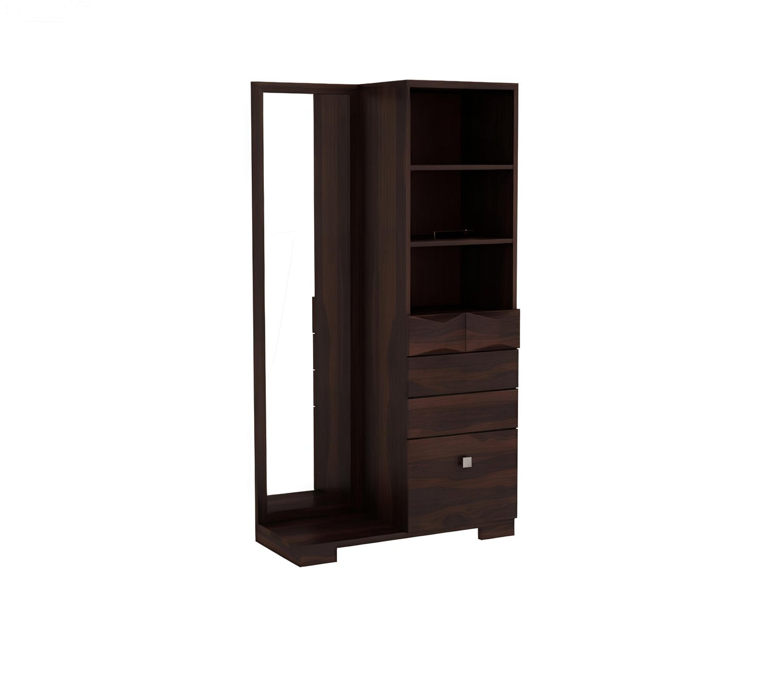 Bellavue Sheesham Wood Dressing Table with Storage