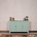 Dreamure Solid Wood Three Door Storage Tall Cabinet