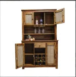 Glaspin Wood Bar Cabinet
