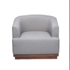 One Seater Sofa In Grey Brown
