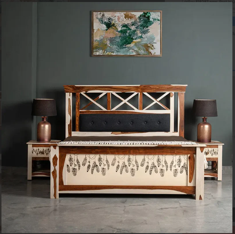 Hiberna Solid Wood Bed – Strength Meets Sophistication