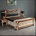 Hiberna Solid Wood Bed – Strength Meets Sophistication