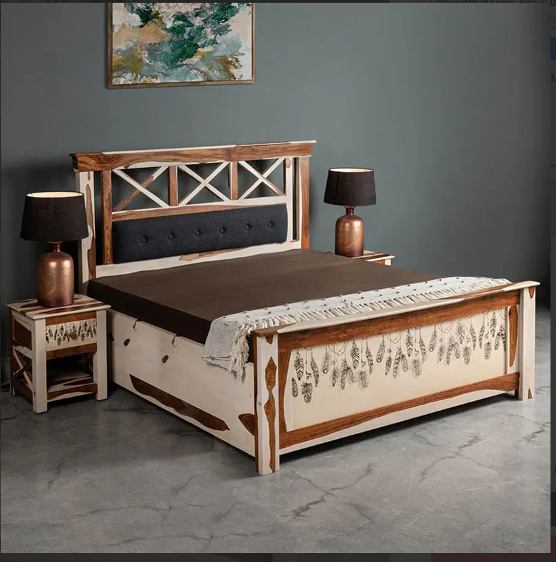 Hiberna Solid Wood Bed – Strength Meets Sophistication
