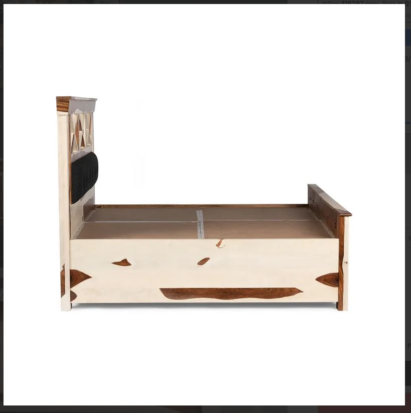Hiberna Solid Wood Bed – Strength Meets Sophistication