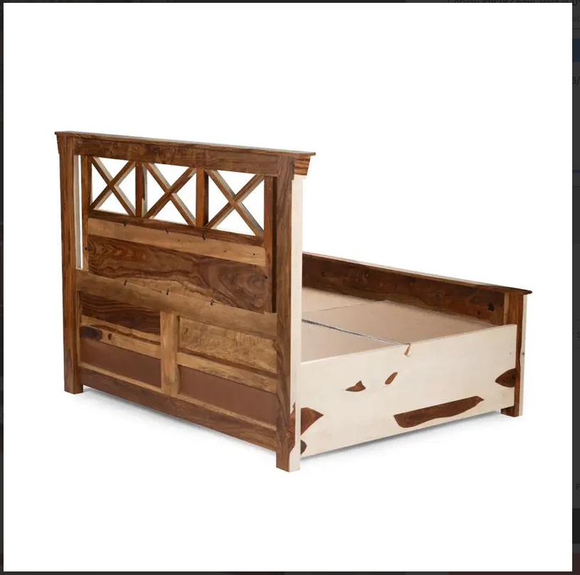 Hiberna Solid Wood Bed – Strength Meets Sophistication