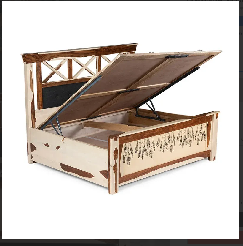 Hiberna Solid Wood Bed – Strength Meets Sophistication