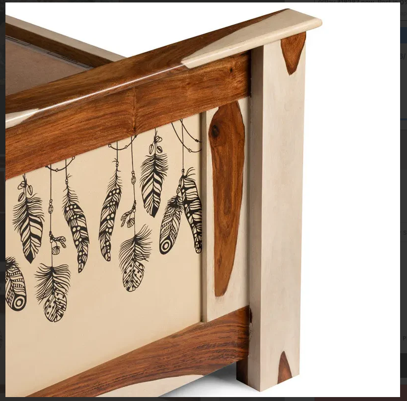Hiberna Solid Wood Bed – Strength Meets Sophistication