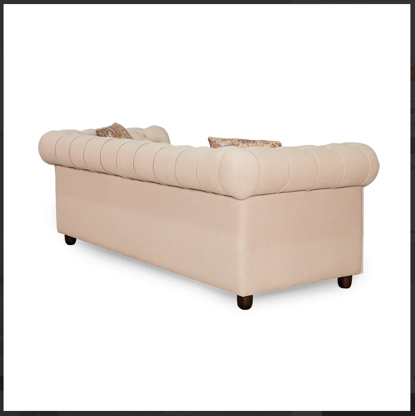 Bellasso 3 Seater Sofa In Premium Lethrite Babric