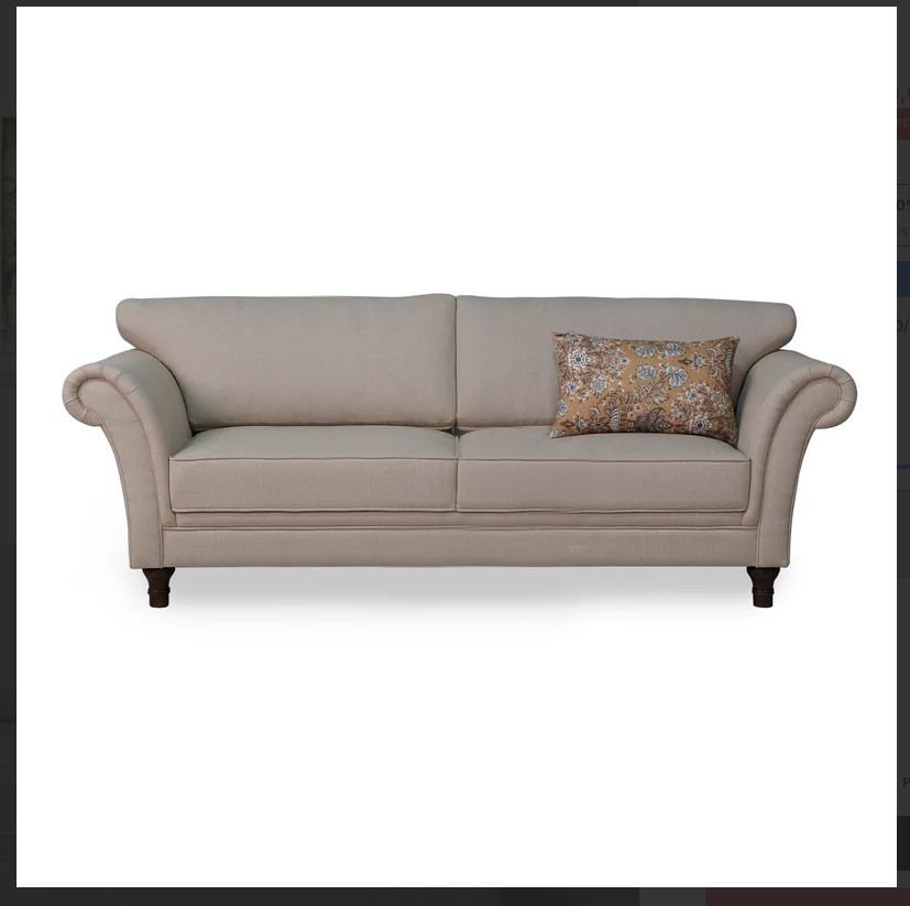 Styrelle 2 Seater Premium Fabric Sofa