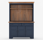 Stanton Rustic Solid Wood Home Coffee Bar Station