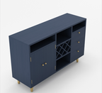 Mareeba Solid Wood 3 Drawer Long Bar Buffet Cabinet