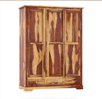 Crossett Large Solid Wood Armoire with Hanging Rod