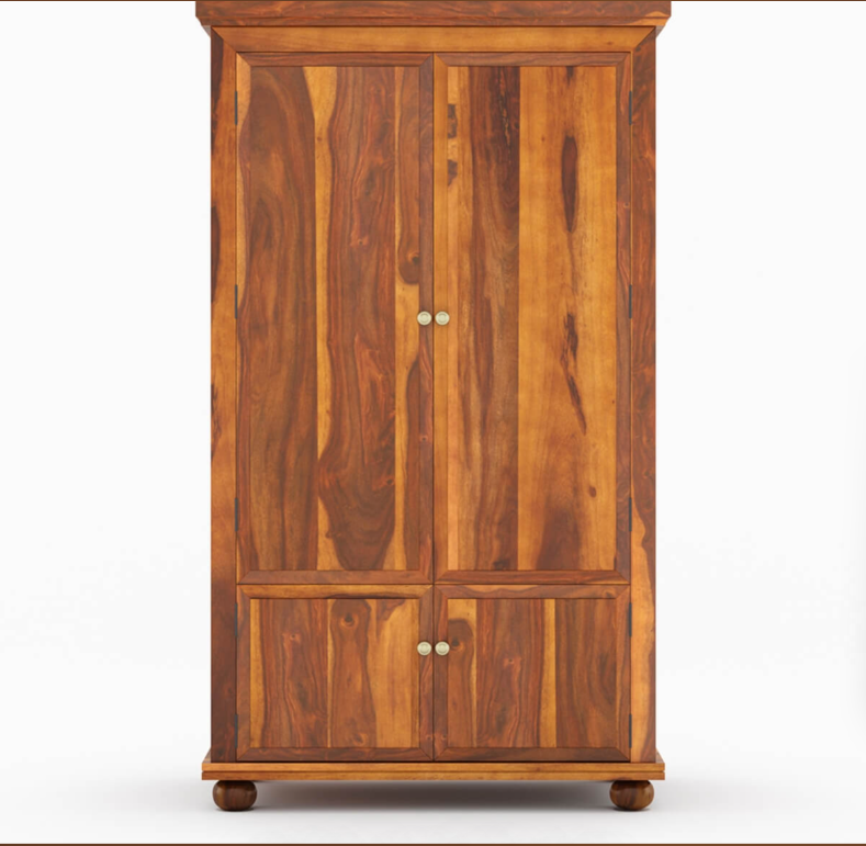Pecos Mission Solid Wood Armoire Closet
