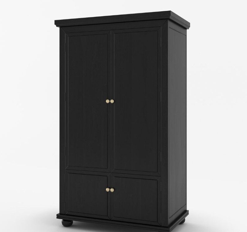 Pecos Mission Solid Wood Armoire Closet