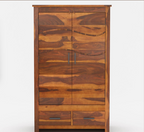Santa Barbara Solid Wood Large Bedroom Armoire Wardrobe With Drawers