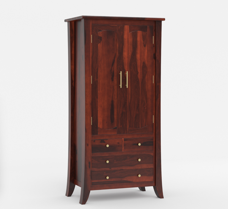 Georgia Traditional Solid Wood Tall Armoire with Drawers