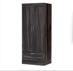 Jerold Solid Wood Tall Wardrobe Armoire with Storage