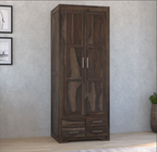 Solid Wood 4 Drawer Tall Armoire Closet