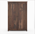 Pioneer Transitional Solid Wood Armoire Wardrobe with  Drawers