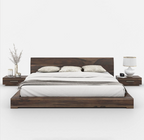 wooden bed