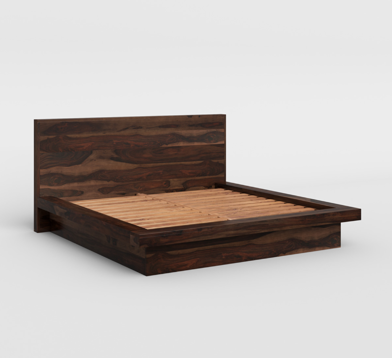 Wooden bed 