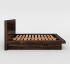 Wooden bed 