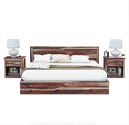 Wooden bed 