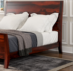 Wooden bed 
