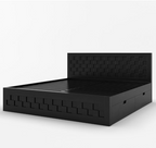 DreamNest Float Solid Wood Captains Storage Platform Bed Frame