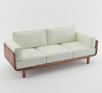 Sofique Living Room 3 Seater Mid Century Modern Sofa