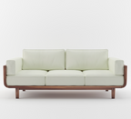 Sofique Living Room 3 Seater Mid Century Modern Sofa