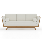 Sofique 3 Seater Mid Century Modern Sofa
