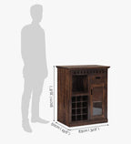 Solid Wood Kuber Bar Modern Style Bar
