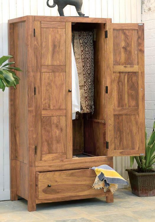 Sorelle Solid Wood Cubex Wardrobe