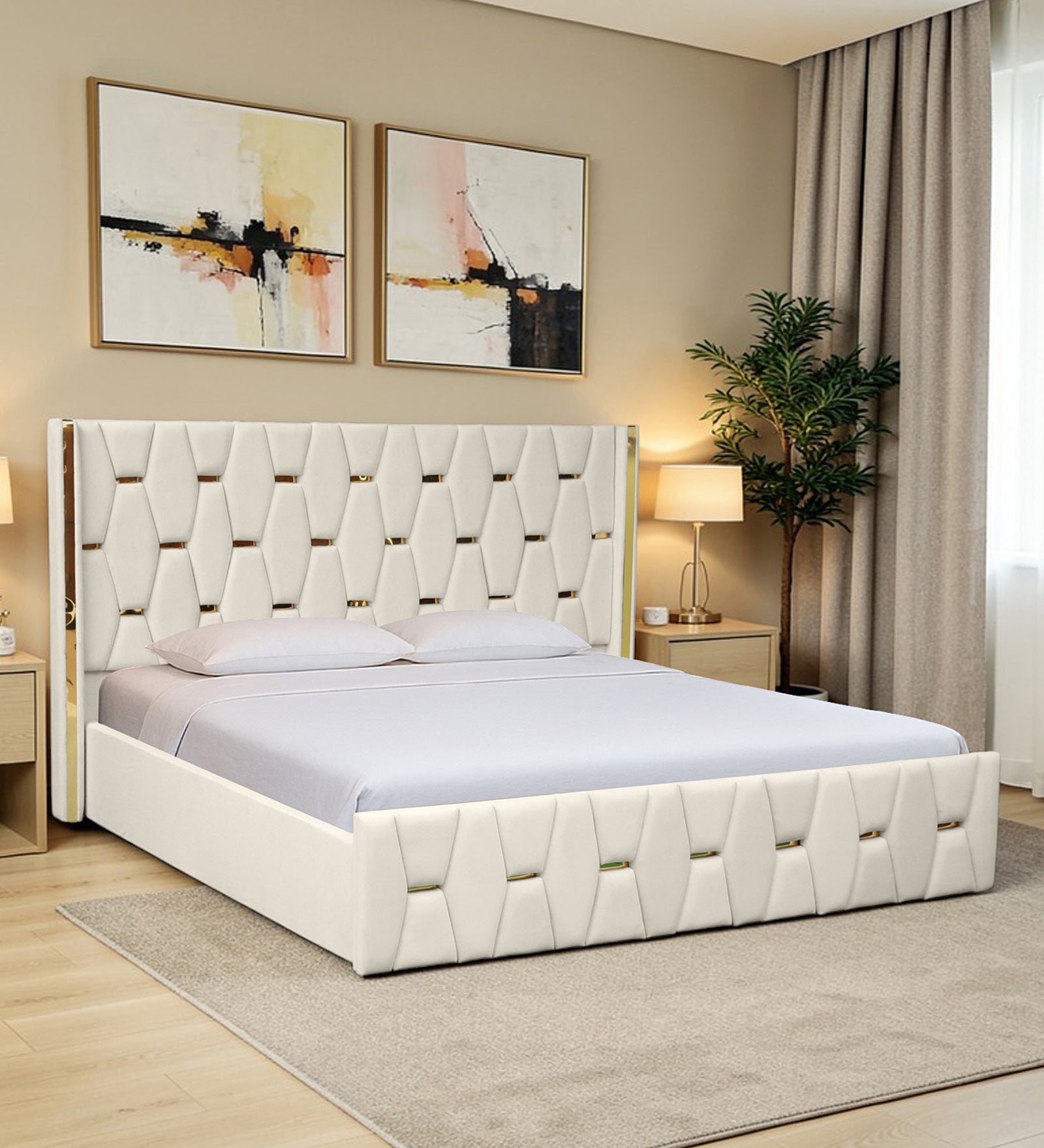 Upholstered Bed