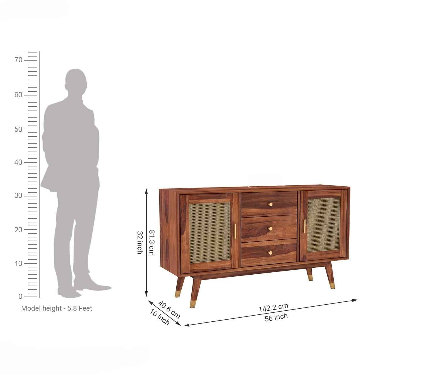Iriana Cane Cabinets and Sideboard